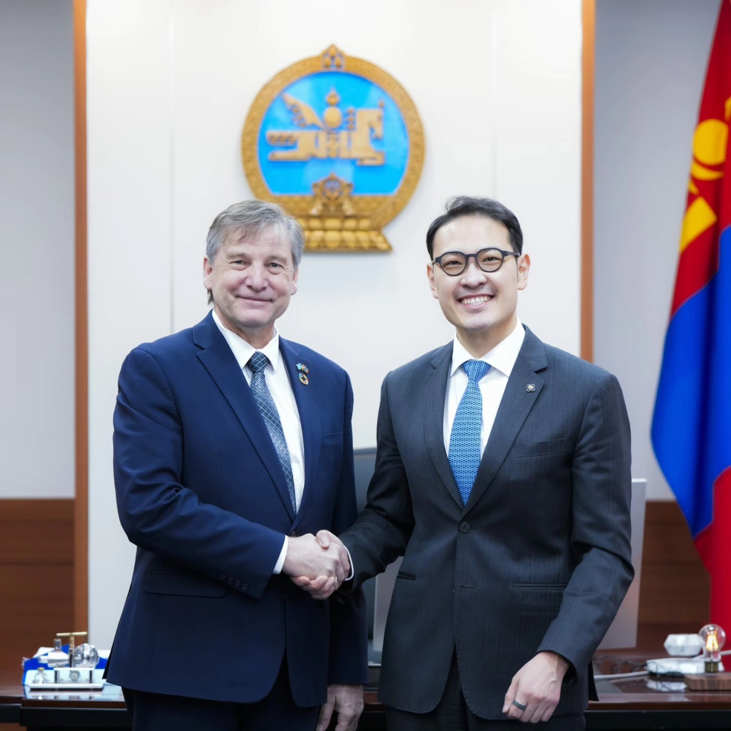 НҮБ-ЫН СУУРИН ЗОХИЦУУЛАГЧ НОЁН ЯАП ВАН ХЕИРДЕНГ ХҮЛЭЭН АВЧ УУЛЗЛАА