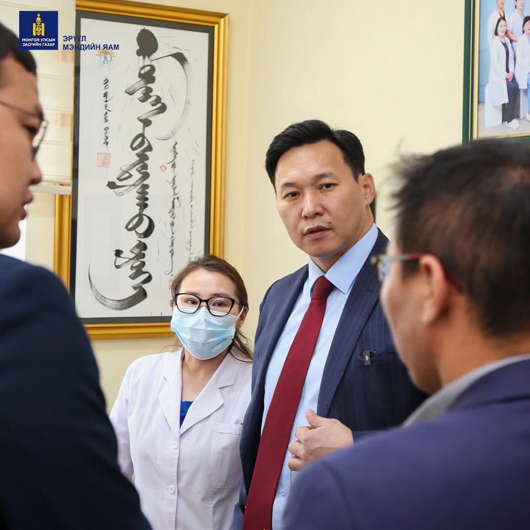 ӨРХИЙН ЭРҮҮЛ МЭНДИЙН ТӨВИЙН ЦАХИМЖИЛТЫН ЯВЦТАЙ ТАНИЛЦАЖ ҮҮСЭЭД БУЙ АСУУДЛЫГ ШИЙДВЭРЛЭХИЙГ ҮҮРЭГ БОЛГОЛОО